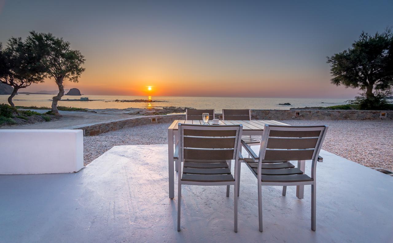 Milos Waves Luxury Apartments Pollonia ภายนอก รูปภาพ