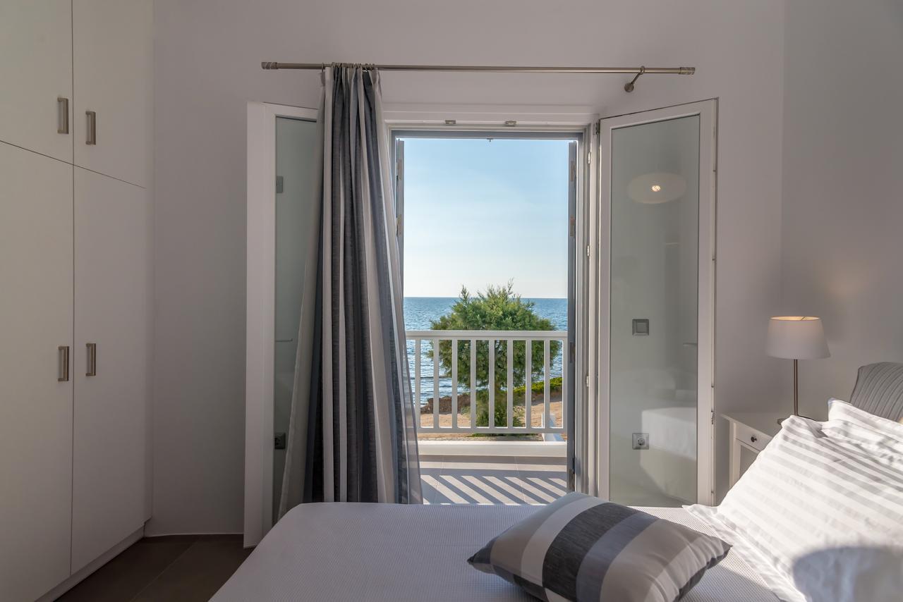 Milos Waves Luxury Apartments Pollonia ภายนอก รูปภาพ